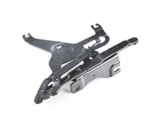 Bisagra capó delantero izquierda OEM 41007381781 para BMW X5 F15, F85 y X6 F16, F86. Repuesto original BMW.