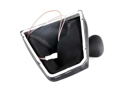 Leather change knob with lighting OEM 25112284206 for BMW F06, F12, F13. Original BMW.