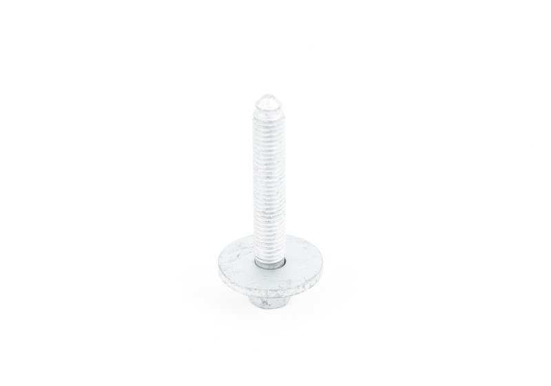 Hex Head Sheet Metal Screw with Washer for BMW F40 F70 F44 F48 F49 U11 U12 F39 U10 MINI F54N F60 U25 (OEM 61258635668) Original BMW