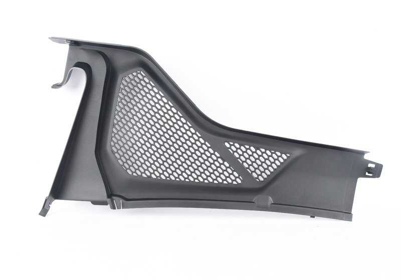 Copertura sinistra dell'alloggiamento del microfiltro OEM 64319245593 per BMW F15, F85, F16, F86. Sostituzione BMW originale.