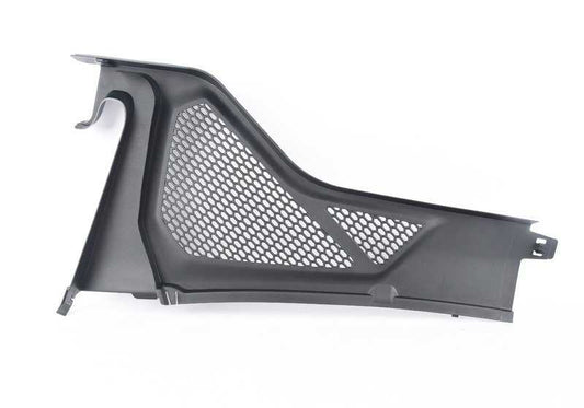 Tapa izquierda del alojamiento del microfiltro OEM 64319245593 para BMW F15, F85, F16, F86. Recambio original BMW.