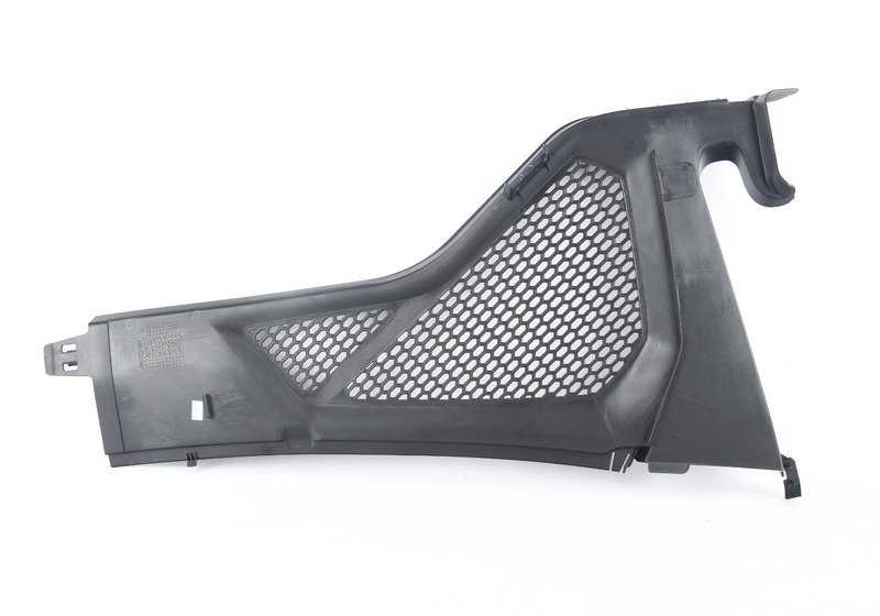 Copertura sinistra dell'alloggiamento del microfiltro OEM 64319245593 per BMW F15, F85, F16, F86. Sostituzione BMW originale.
