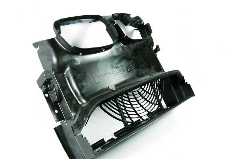Conducto de aire delantero (OEM 51718268371) para BMW E46. Original BMW.