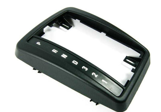 Cubierta del Selector de Marchas para BMW Serie 3 E30 (OEM 51161904786). Original BMW