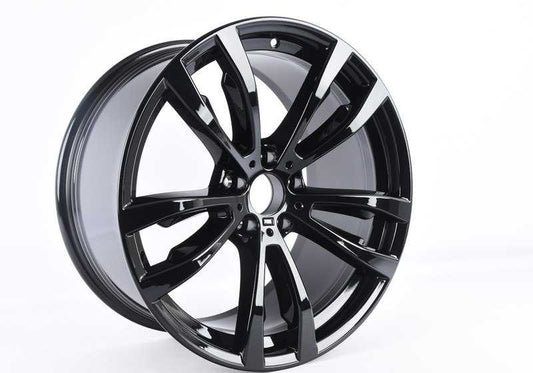 Llanta de aleación M Doble radio 469 Jet Black 20" OEM 36118064894 para BMW F15 y F16. Original BMW.
