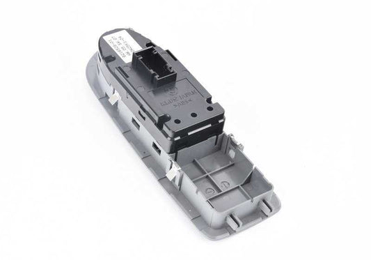 Interruptor elevalunas eléctrico izquierdo OEM 61319216528 para BMW E81, E82, E87, E88. Compatible con todos los modelos indicados. Color gris. Repuesto original BMW.