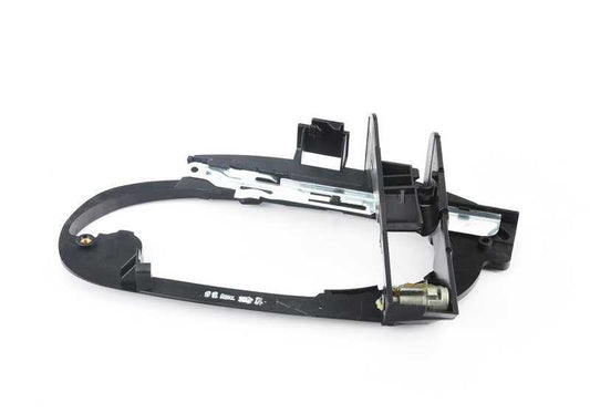 Soporte manilla exterior puerta trasera derecha para BMW E65, E66 (OEM 51217191572). Original BMW