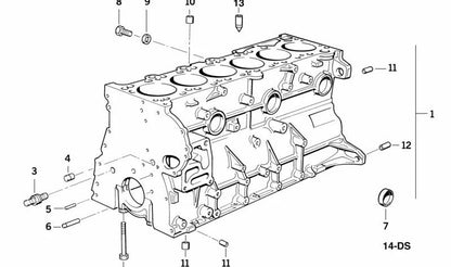Boquilla para BMW Serie 3 E36 (OEM 11111403958). Original BMW