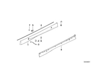 M Technic Spoilerdichtung für BMW E36. Original-Ersatzteile