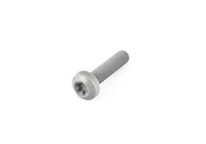 Torx screw for BMW 3 Series E46, E90, E91, E92, E93 5 Series E39, E60, E61 6 Series E63N, E64N 7 Series E38, E65, E66 X3 E83 X5 E53, E70 X6 E71 (OEM 11412248162). Genuine BMW