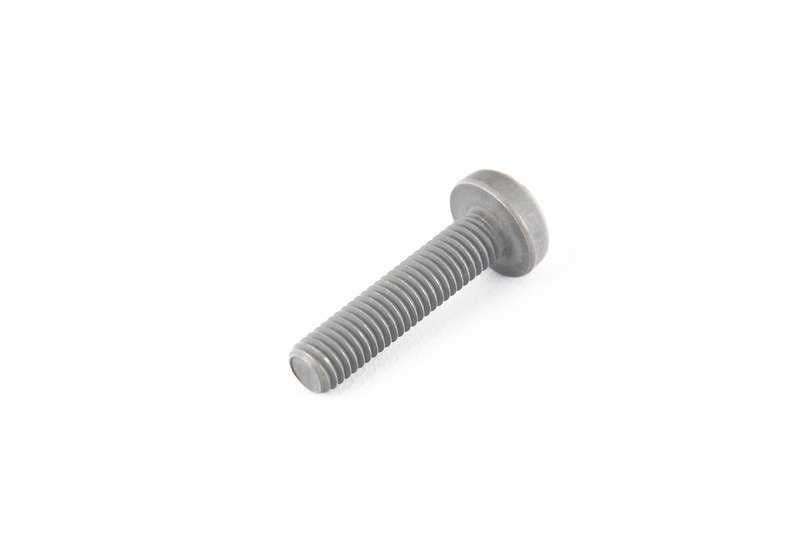Torx screw for BMW 3 Series E46, E90, E91, E92, E93 5 Series E39, E60, E61 6 Series E63N, E64N 7 Series E38, E65, E66 X3 E83 X5 E53, E70 X6 E71 (OEM 11412248162). Genuine BMW
