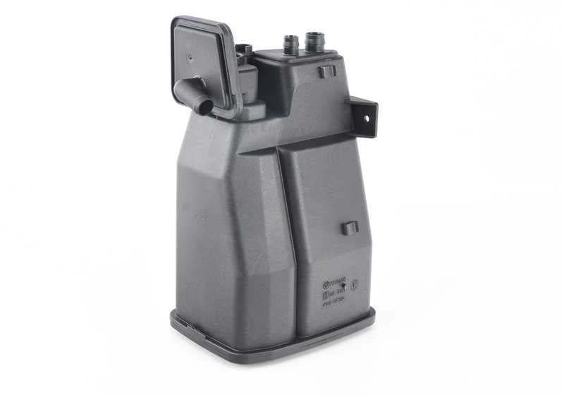 Filtro de carbón activo OEM 16132228450 para BMW E36 y Z3. Elimina vapores del sistema de combustible. Original BMW.