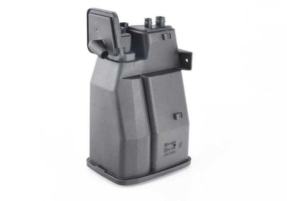 Filtro de carbón activo OEM 16132228450 para BMW E36 y Z3. Elimina vapores del sistema de combustible. Original BMW.