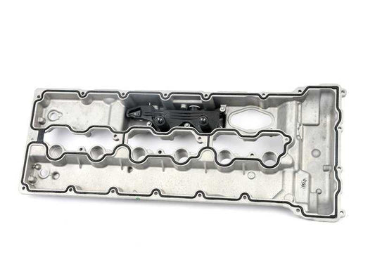 Tapa de culata motor (cilindros 7-12) OEM 11127587742 para BMW F01, F01N, F02, F02N. Original BMW.