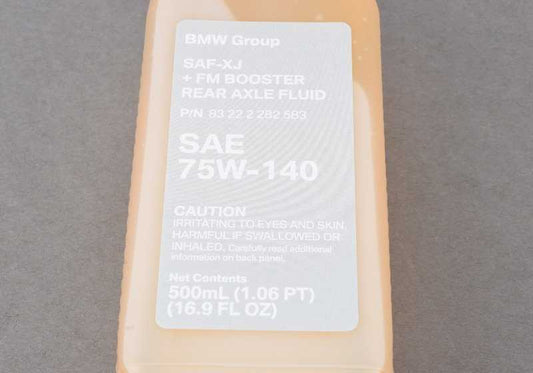 Saf-Xj Booster rear transmission oil for BMW 1 Series E82 and 3 Series E90, E92, E93 and Z4 E85, E86. Original BMW.