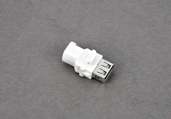 Adaptador USB OEM 84109390501 para BMW F45, F46, F31, F34, F80, F32, F33, F36, F82, F83, F90, G30, G31, G38, G32, G11, G12, F91, F92, F93, G14, G15, G16, F48, F49, F39, G01, G02, F15, F16 y MINI F55, F56, F57. Original BMW y MINI.