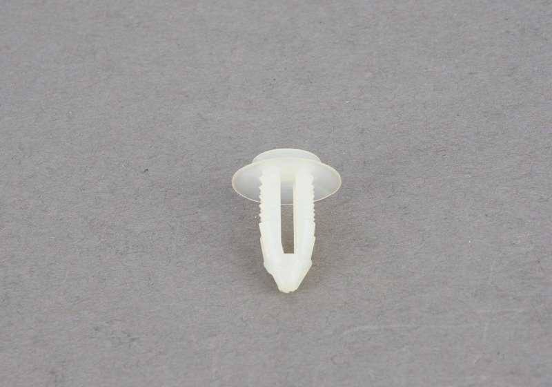 Clip embellecedor reposabrazos central OEM 52207066069 para BMW E90, E91, E92, E65, E66, E84. Original BMW.