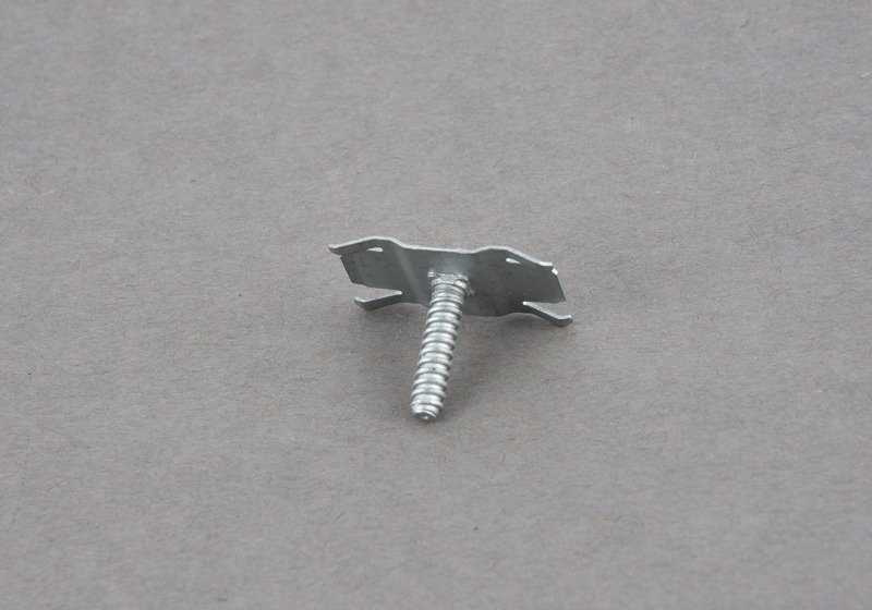 Clip sujeción OEM 51717037660 para BMW Serie 7 E38. Ideal para fijar la moldura del faldón o el paso de rueda. Original BMW.