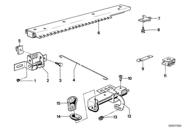 Tope de suspensión delantero OEM 01828 para BMW Serie 3 E30 {316, 316i} con motor M10. Compatible con versiones manuales y automáticas. Original FEBI BILSTEIN.