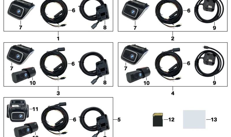 Cableado OEM 66215A444A0 para BMW F20, F21, F22, F23, F30, F31, F32, F33, F34, F35, F36, F39, F44, F45, F46, F48, F49, F80, F82, F83, F87, F90, F91, F92, F93, F95, F96, F97, F98, G01, G02, G05, G06, G07, G08, G09, G11, G12, G14, G15, G16, G18, G20, G