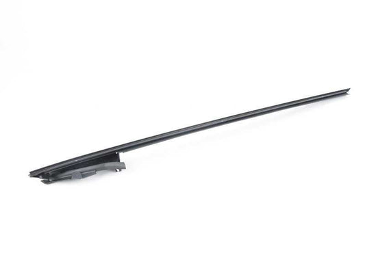 Moldura exterior ventanilla trasera derecha OEM 51377295572 para BMW F33, F83. Original BMW.