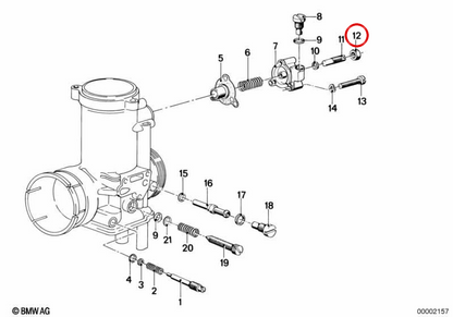 OEM DADE 13111260865 per BMW R50. BMW originale.
