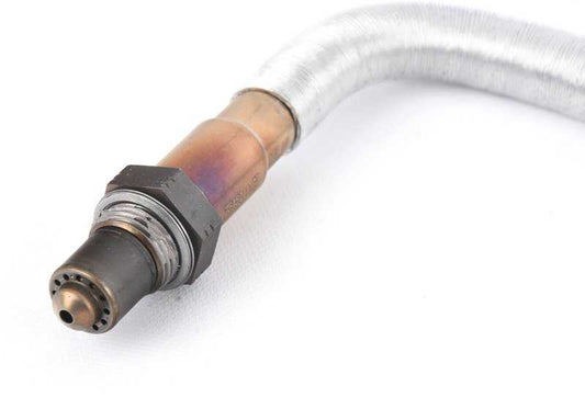 Sonda lambda OEM 11787545244 para BMW E60, E61, E63, E64, E65, E66. Compatible con motores N52 y N53. Control de emisiones. Longitud 520mm. Original BMW.