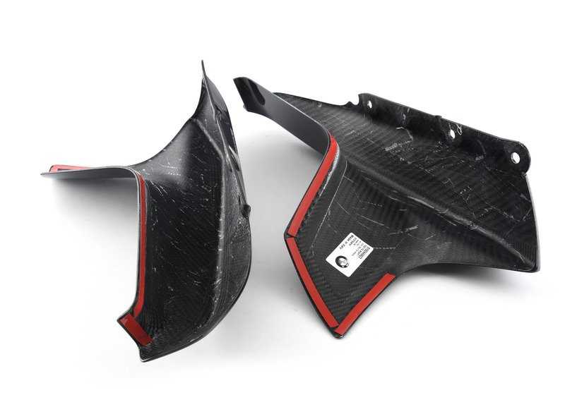 Splitter delantero M Performance en carbono OEM 51192449921 para BMW F90 M5 {JF01, JF02, JF03} (2017–2020). Mejora estética y aerodinámica. Solo compatible con spoiler trasero. Original BMW.