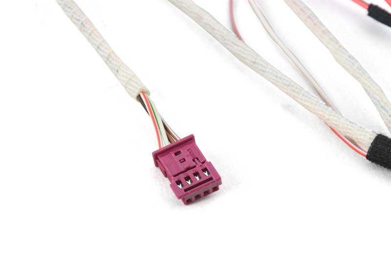 Cableado para mandos en volante (MFL) y levas de cambio OEM 61319241661 para MINI R55, R56, R57, R58, R59, R60, R61 (todos los modelos compatibles). Original MINI.