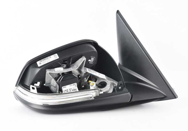 Espejo retrovisor exterior con calefacción y memoria derecho OEM 51167307186 para BMW E84. Original BMW.
