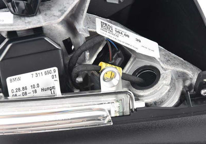 Espejo retrovisor exterior con calefacción y memoria derecho OEM 51167307186 para BMW E84. Original BMW.