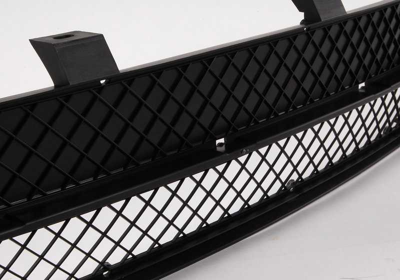 Rack anteriore (grill) OEM 51112492213 per la serie BMW 3 E46 (tutti i modelli compatibili: Berlina, Coupé, Touring, Compact, Cabrio). BMW originale.