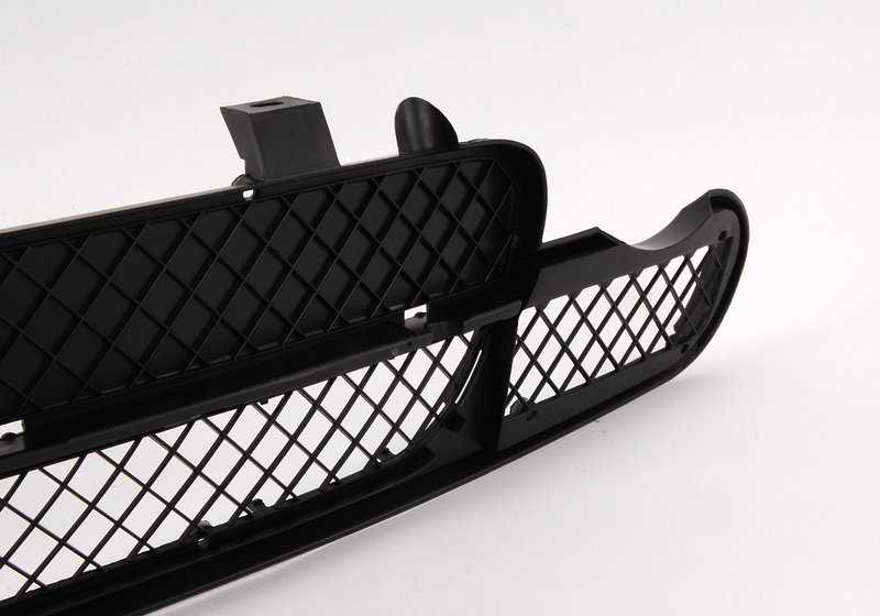 Rack anteriore (grill) OEM 51112492213 per la serie BMW 3 E46 (tutti i modelli compatibili: Berlina, Coupé, Touring, Compact, Cabrio). BMW originale.