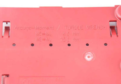 Tapa caja de fusibles OEM 61138387552 para BMW E39, E38, E53. Original BMW.