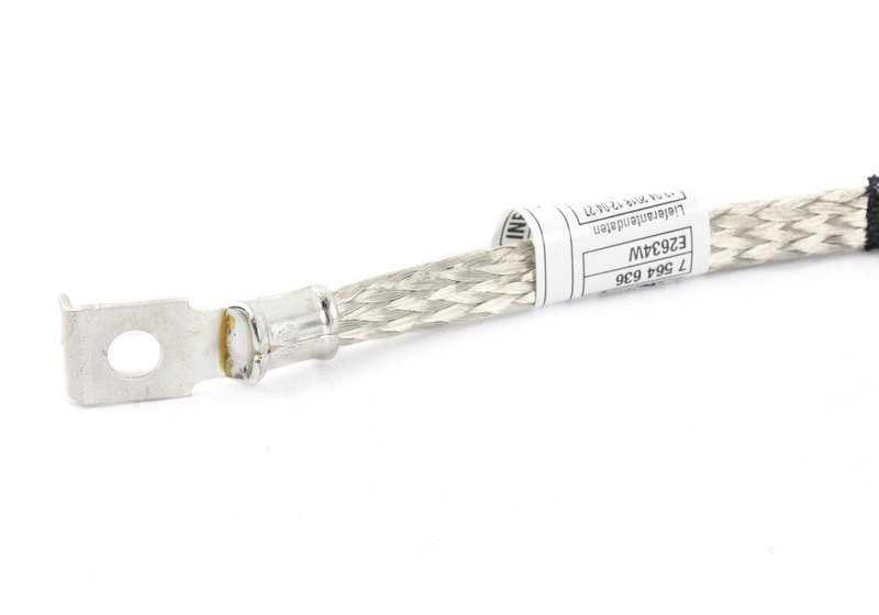 Cable de masa OEM 12427564635 para BMW E60, E61. Original BMW.