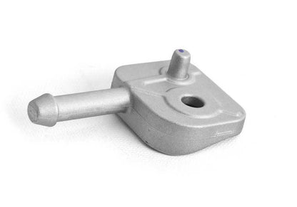 Suporte traseiro esquerdo do Silent OEM 18308582060 para BMW F90, G30, G31, G32, G11, G12, F91, F92, F93, G14, G15, G16, G01, G02. BMW original.