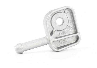 Suporte traseiro esquerdo do Silent OEM 18308582060 para BMW F90, G30, G31, G32, G11, G12, F91, F92, F93, G14, G15, G16, G01, G02. BMW original.