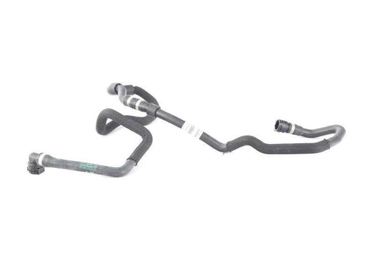 Tubo de aceite de la caja de cambios al intercambiador de calor OEM 17128614882 para BMW F07, F10, F11, F06, F12, F13, F01, F02. Original BMW.