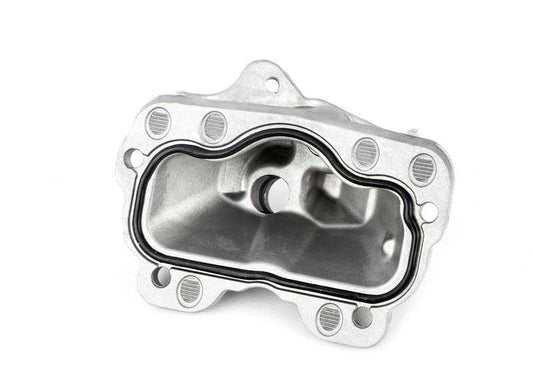 Tampa de retorno de óleo para BMW F10, F06, F12, F13, E70, F85, E71, F86 (OEM 11428092560). BMW originais.