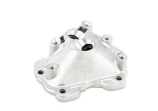Tampa de retorno de óleo para BMW F10, F06, F12, F13, E70, F85, E71, F86 (OEM 11428092560). BMW originais.