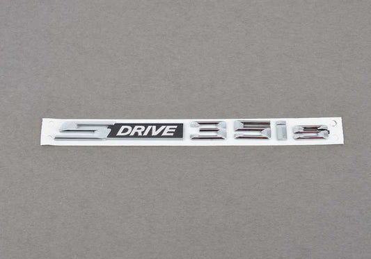 Logo Emblem "BMW" OEM 51147269063 for BMW Z4 E89. Genuine BMW.
