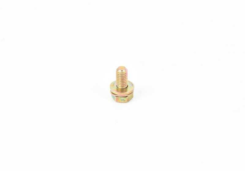 Tornillo hexagonal OEM 07119915100 para BMW E38. Original BMW.