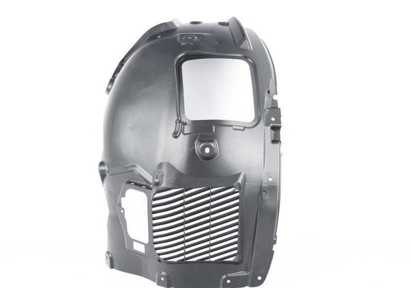 Protector paso de rueda delantero izquierdo OEM 51718060079 para BMW F90. Original BMW.