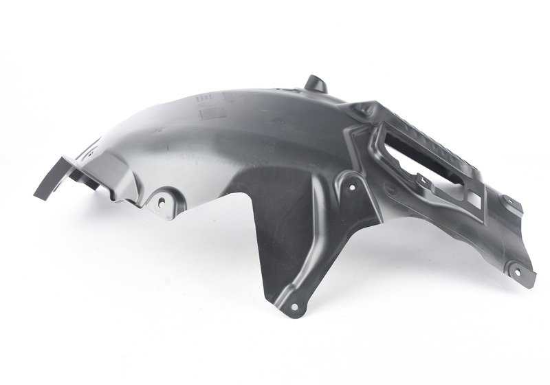 Protector paso de rueda delantero izquierdo OEM 51718060079 para BMW F90. Original BMW.