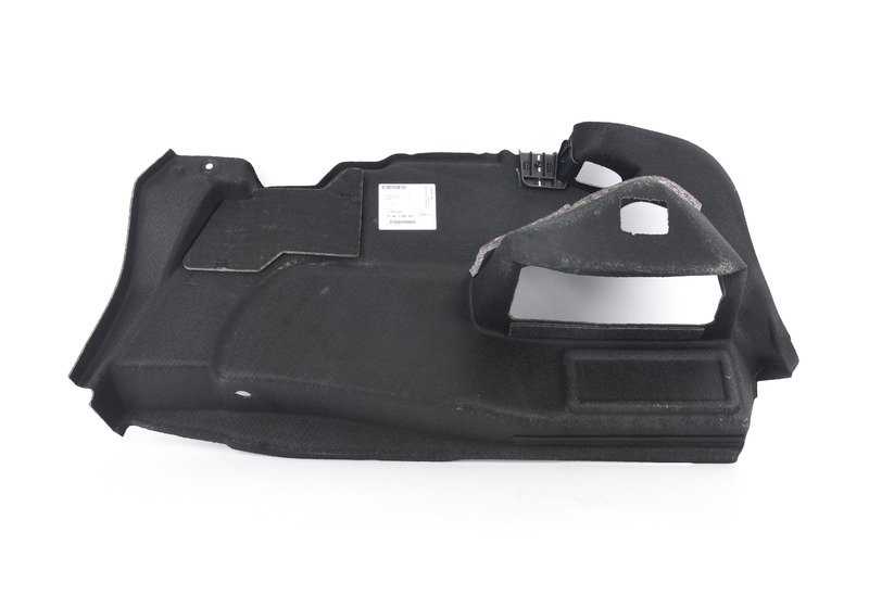 Panel lateral maletero izquierdo OEM 51477289121 para BMW F32, F32N, F82, F82N. Revestimiento interior original BMW.