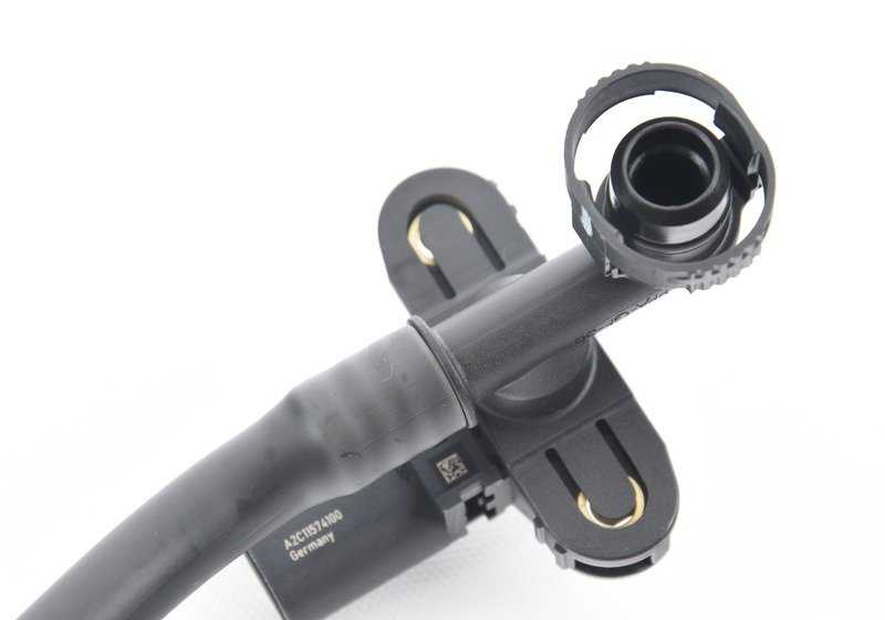 Manguera de ventilación del depósito con sensor de presión OEM 13907645859 para BMW F22, F23, F30, F31, F34, F32, F33, F36, G30, G38, G32, G11, G12, G01, G08, G02. Original BMW.