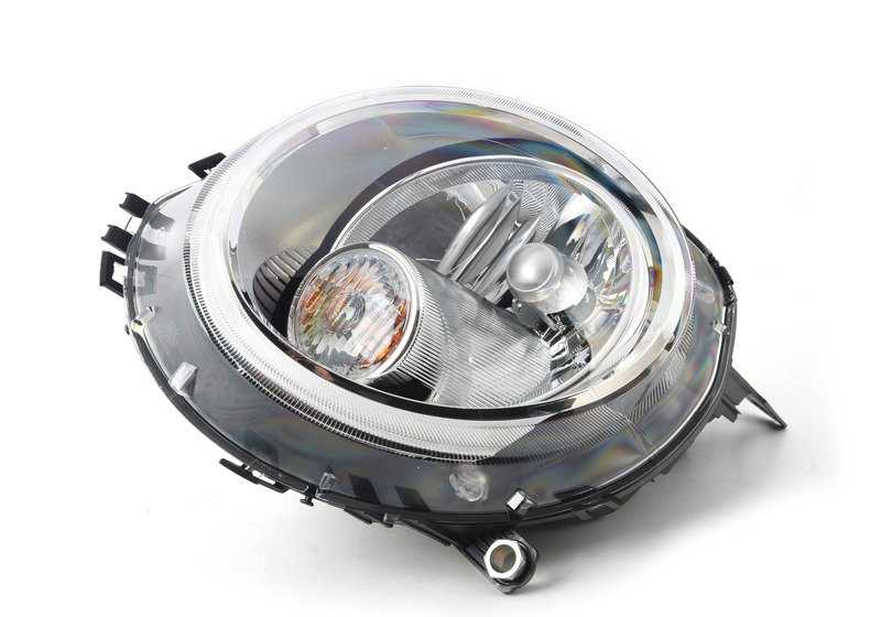 Faro delantero izquierdo con intermitente blanco OEM 63122751875 para MINI R55, R56, R57, R58, R59. Original MINI.