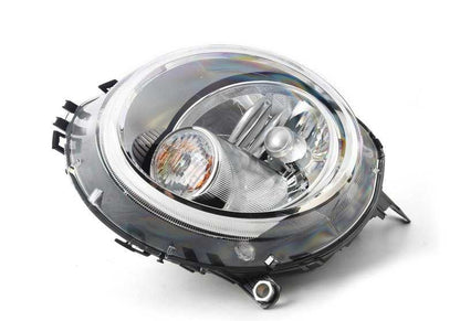 Faro delantero izquierdo con intermitente blanco OEM 63122751875 para MINI R55, R56, R57, R58, R59. Original MINI.