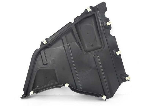 Cubierta inferior izquierda OEM 51758065821 para BMW F90 M5 (todos los modelos: M581CH, M582CH, M583CH, M5JF01, M5JF02, M5JF03, M5 CS71CH, CS72CH, CS73CH). Original BMW.