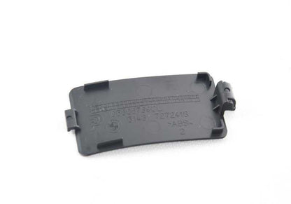 Tapa tirador apertura capó OEM 51437272416 para BMW i3 (I01, I01N). Pieza original BMW.